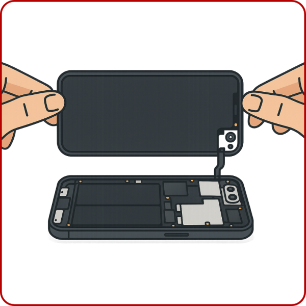 Apple iPhone 14 Display - Lila